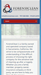 Mobile Screenshot of forensiclean.com